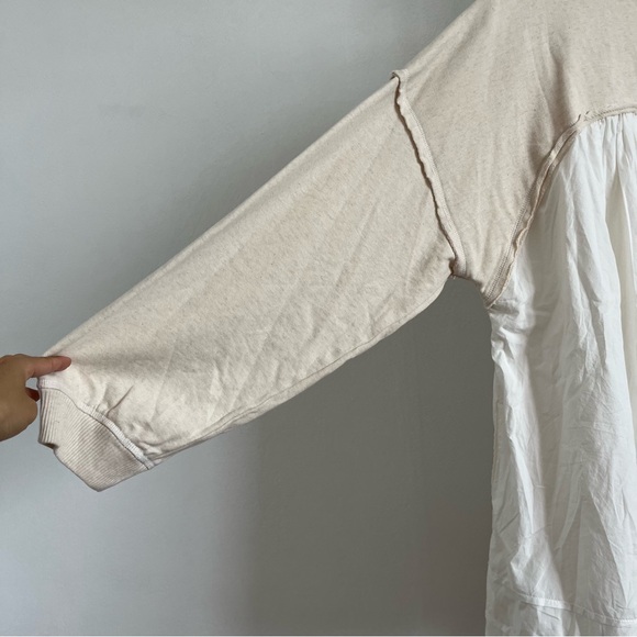 Pilcro Long-Sleeve Button-Front Twofer Mini Dress - Picture 8 of 8